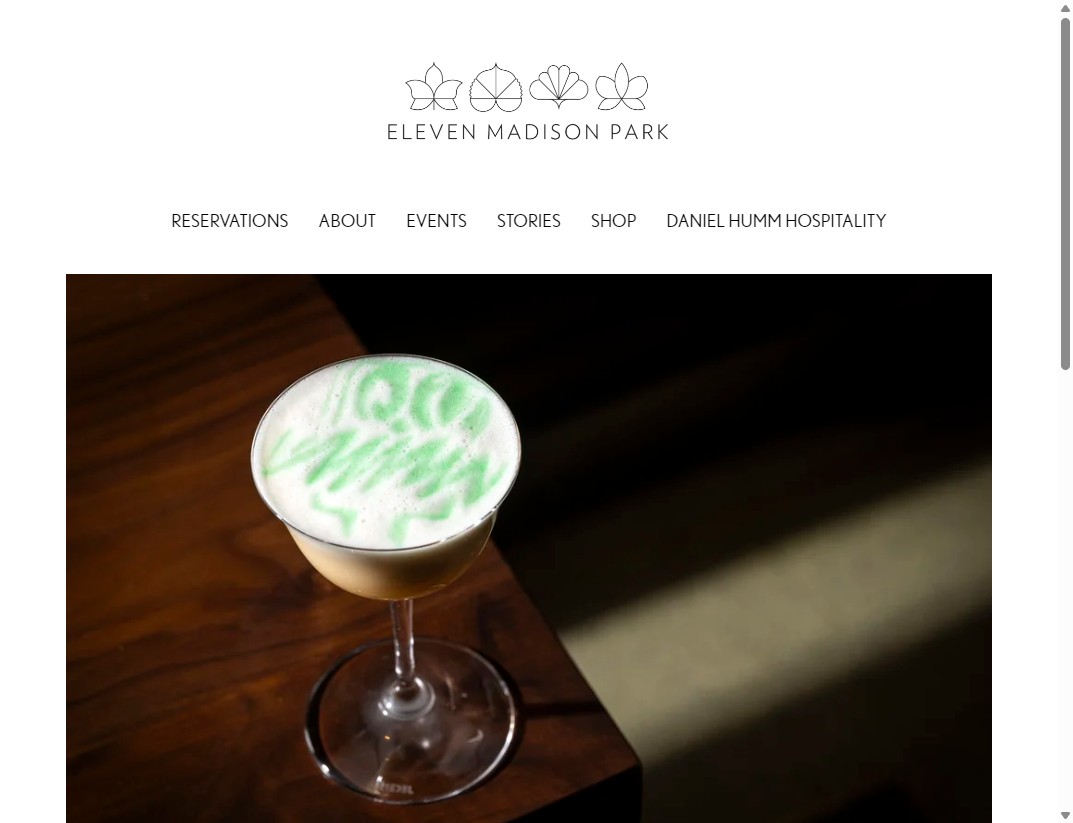 Screenshot di Eleven Madison Park
